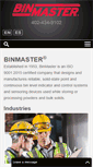 Mobile Screenshot of binmaster.com